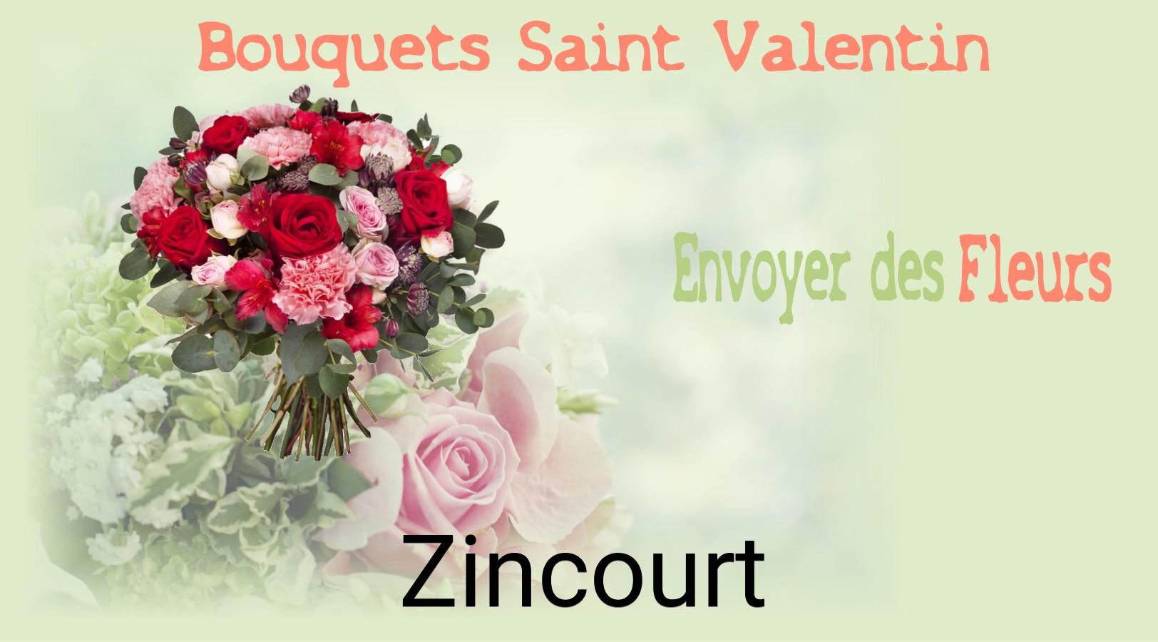 Roses de Saint-Valentin livrées à Zincourt
